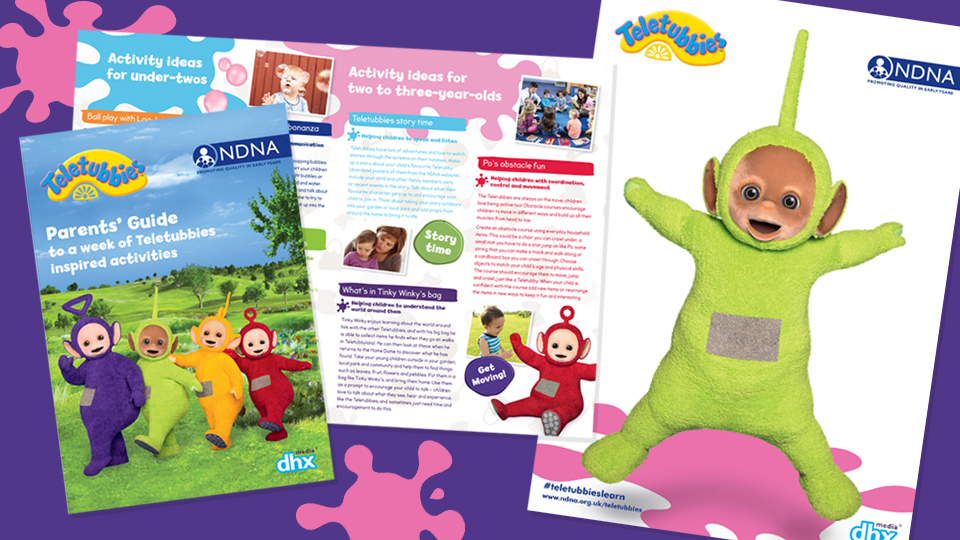 Teletubbies team up with National Day Nurseries Association