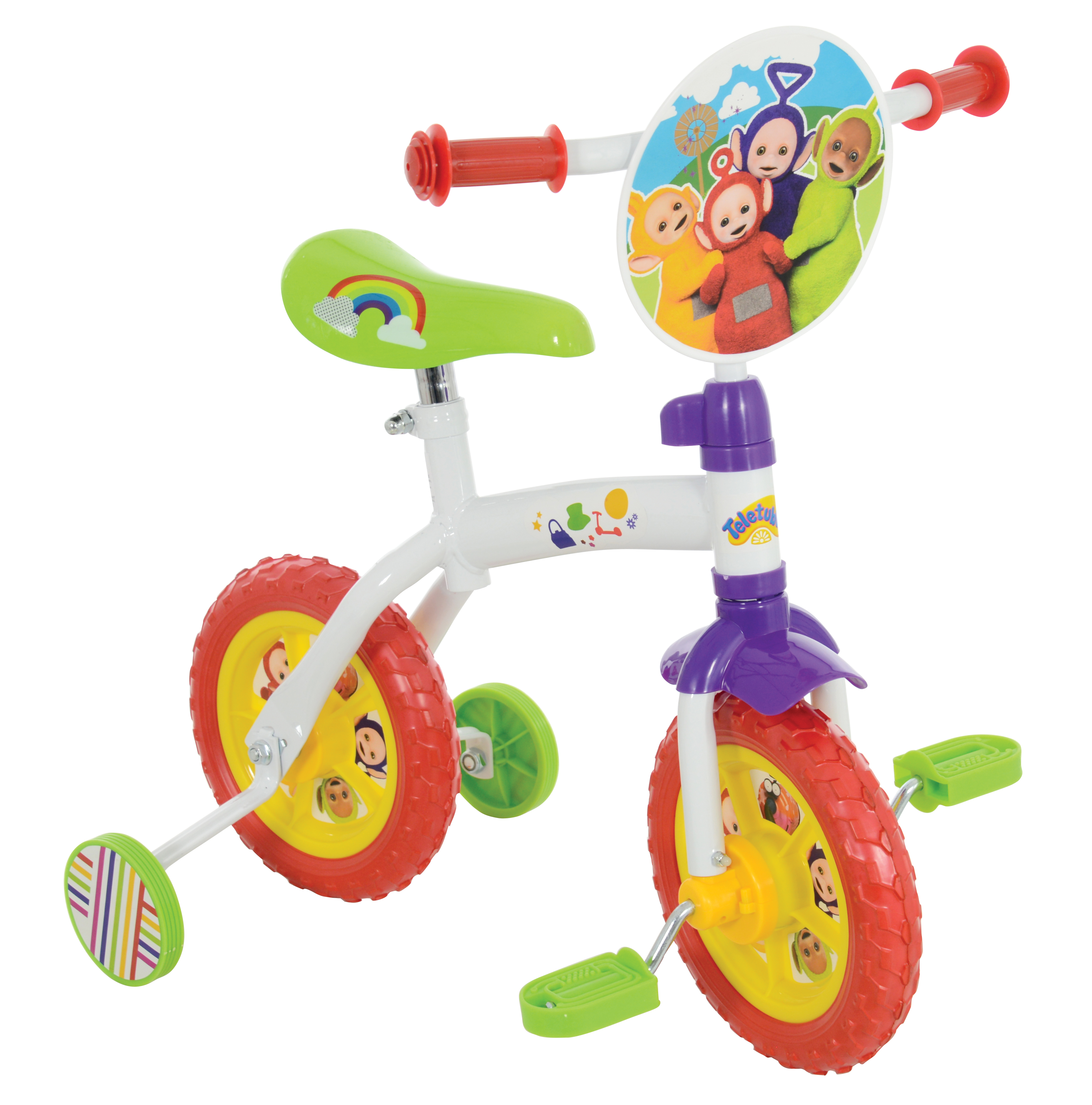 Scoot along like Po with the Teletubbies outdoors play range
